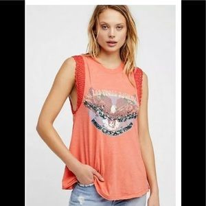 Free People Sundown Las Vegas Tee